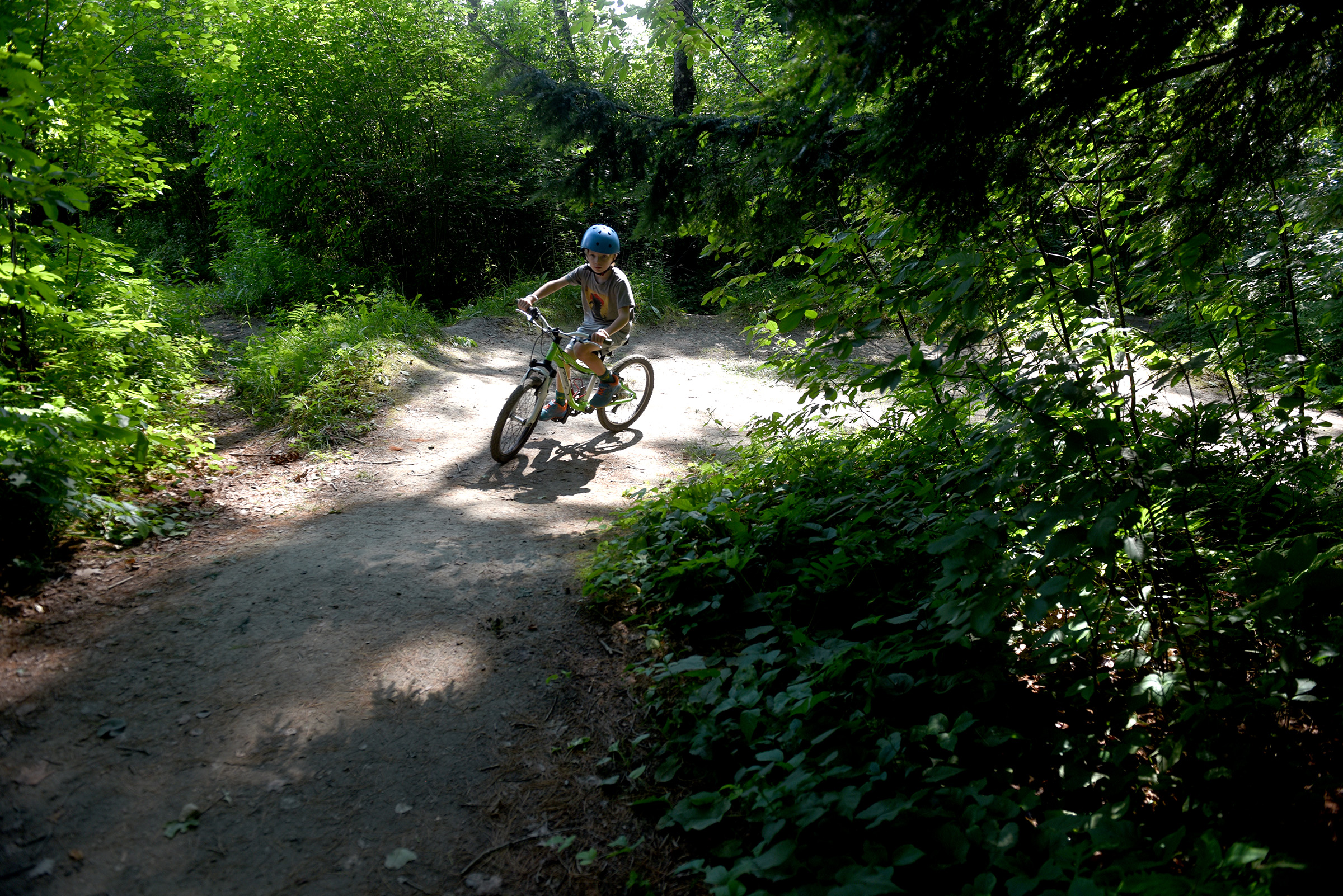 Norwich youth have fun at play-based mountain bike camp