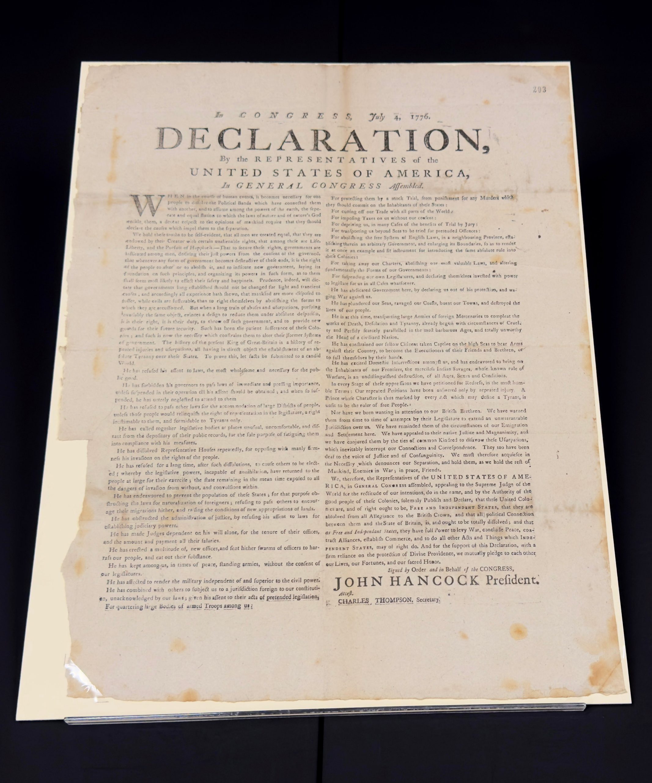 The Declaration of Independence: Key Principles Explained