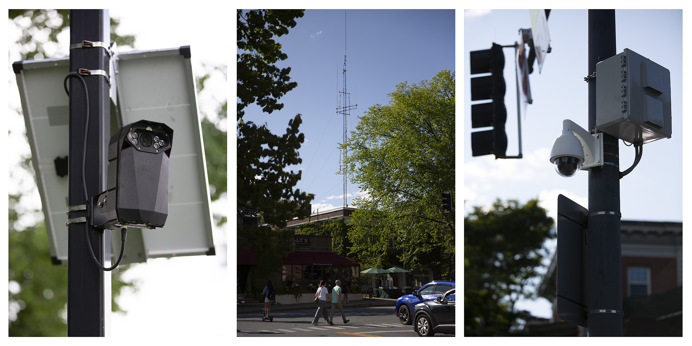 A crowdsourced surveillance map flagged Flock cameras in the Upper Valley. Officials say the data is wrong.